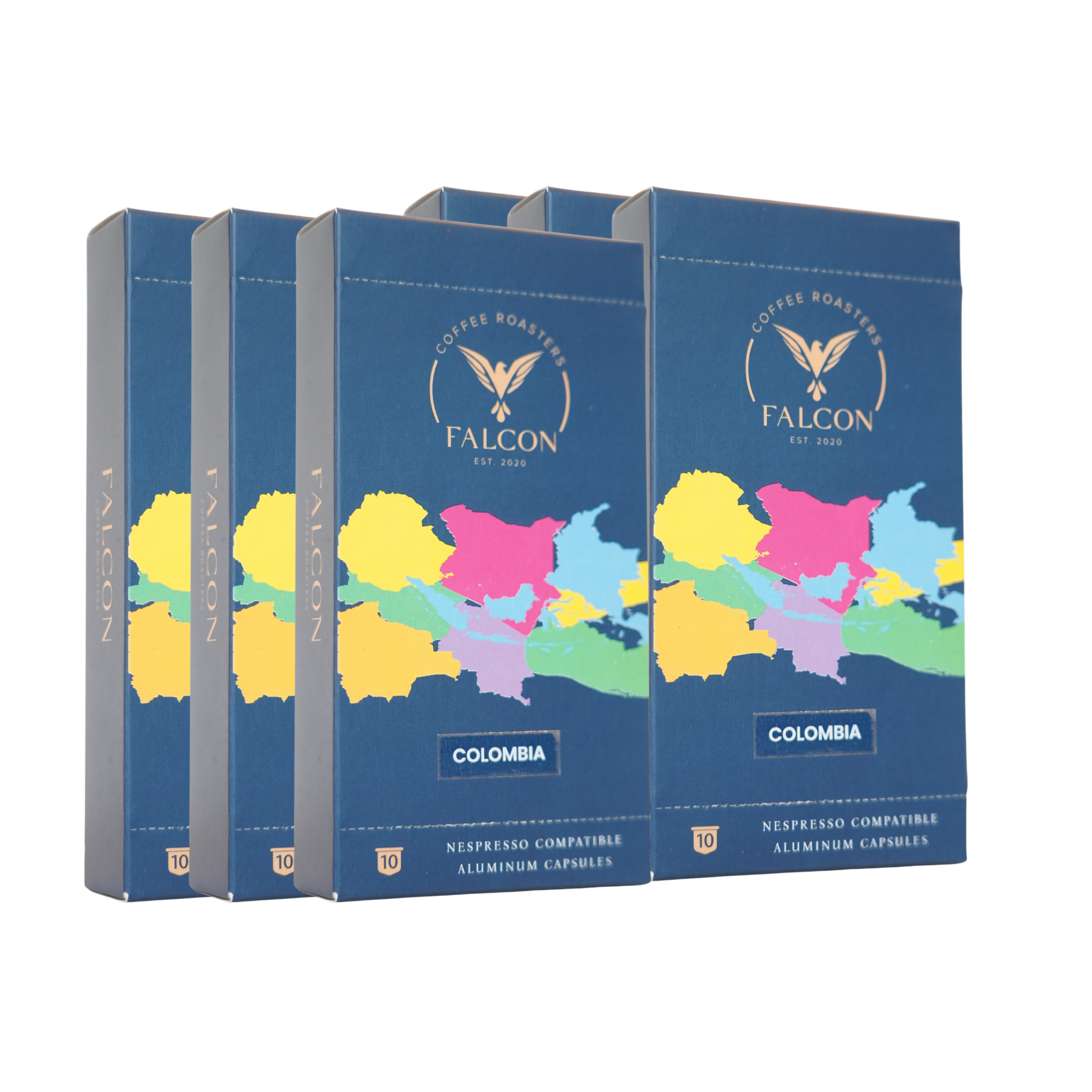 Colombia Coffee Capsules - Compatible with Nespresso machines