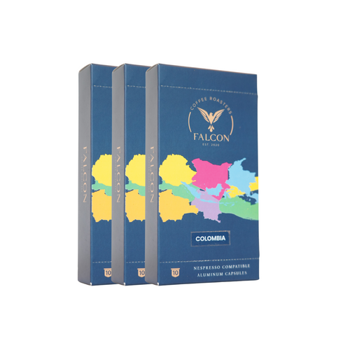 Colombia Coffee Capsules - Compatible with Nespresso machines