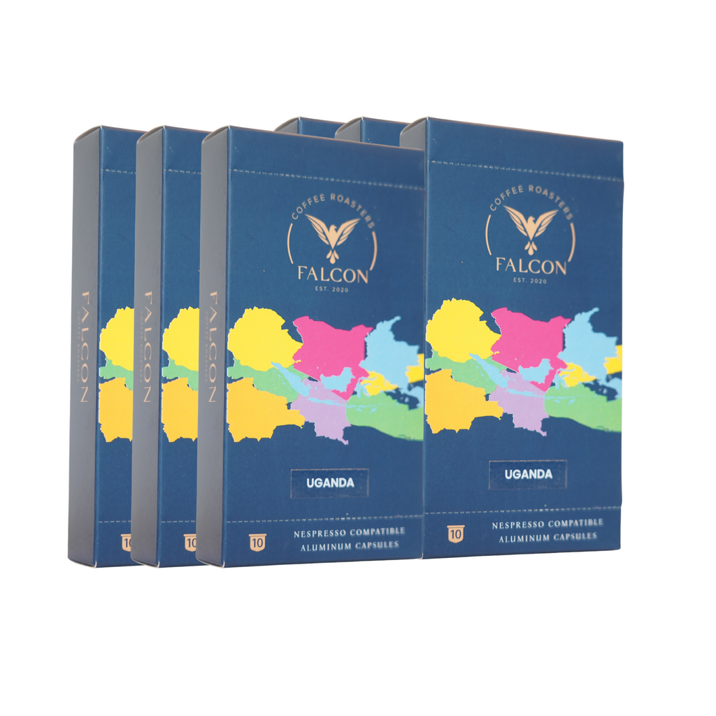 Uganda Coffee Capsules - Compatible with Nespresso machines