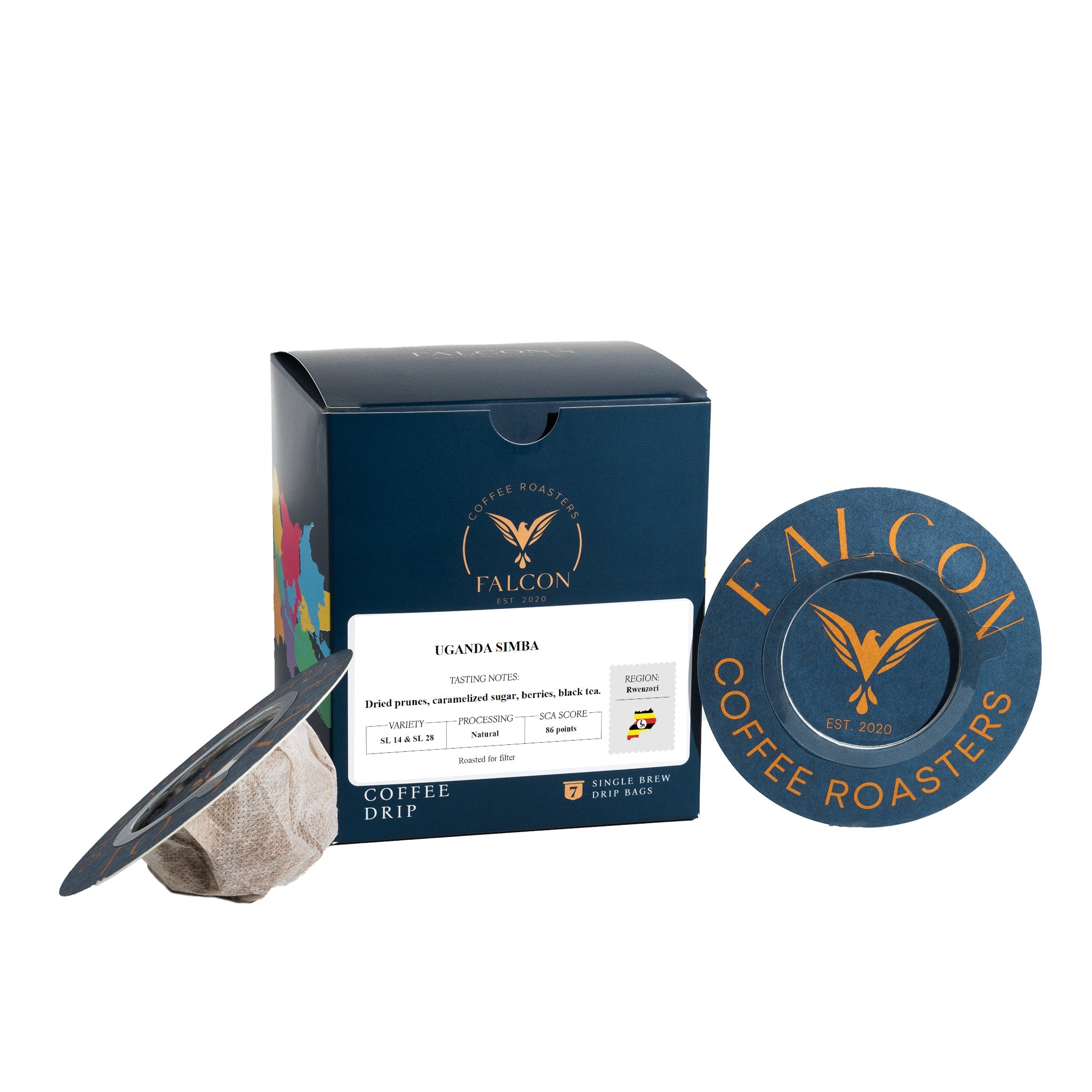 Drip Bag - Uganda Simba – Falcon Coffee Roasters